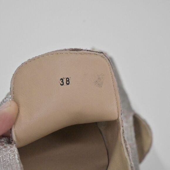 FREE PEOPLE Loafers Womens Size 38 Snake Eyes Print Velvet Platform Shoe Slip On - Picture 10 of 12